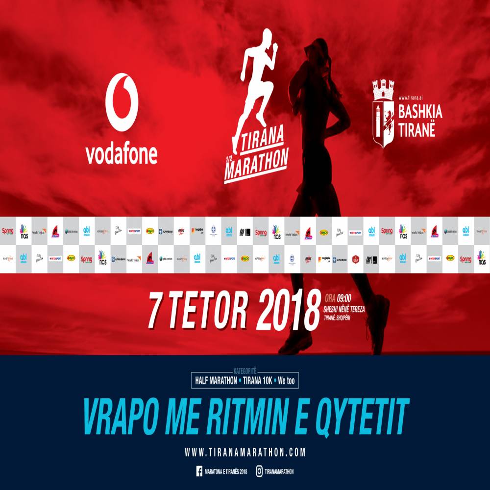 Tirana Half Marathon 2018
